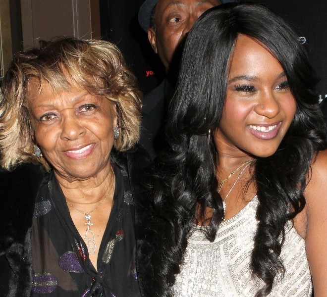 Bobbi Kristina Brown a jej stará mama Cissy Houston